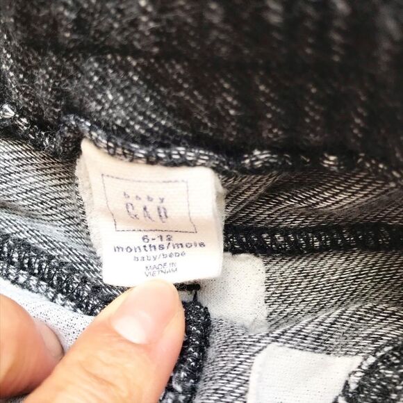 Babygap gray knit 5 pocket jegging VGUC 6-12 month - Picture 3 of 4